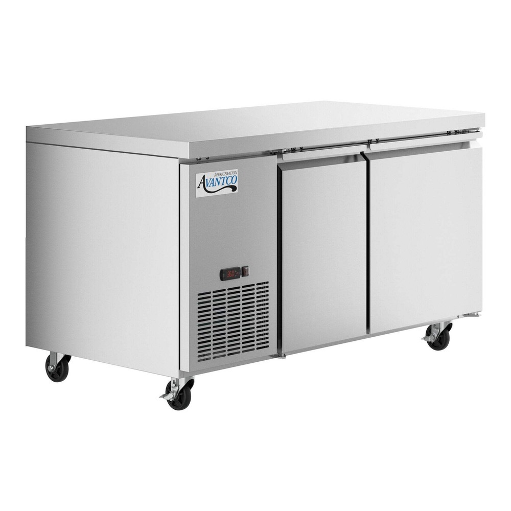 60" Stainless Steel Extra Deep Undercounter Refrigerator