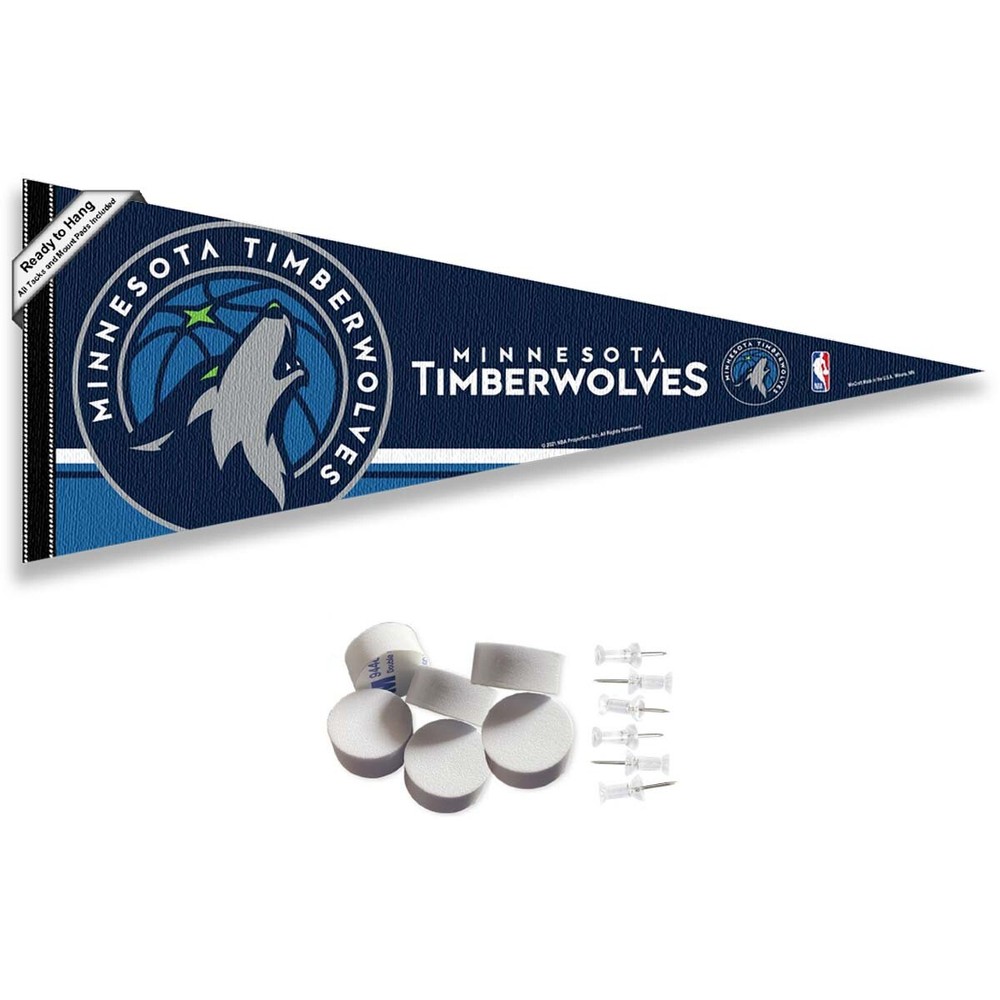 Minnesota Timberwolves Wall Banner Pennant Flag