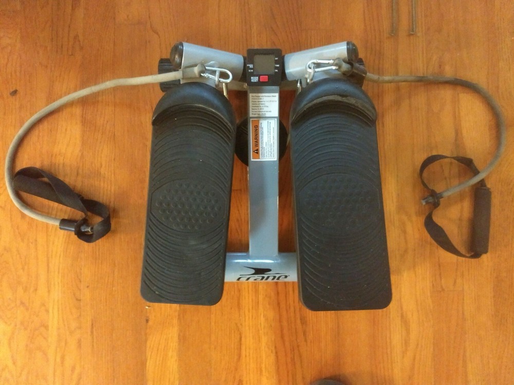 Used - Crane Stepper Exercise Machine - Model 43240-13 w/ bands