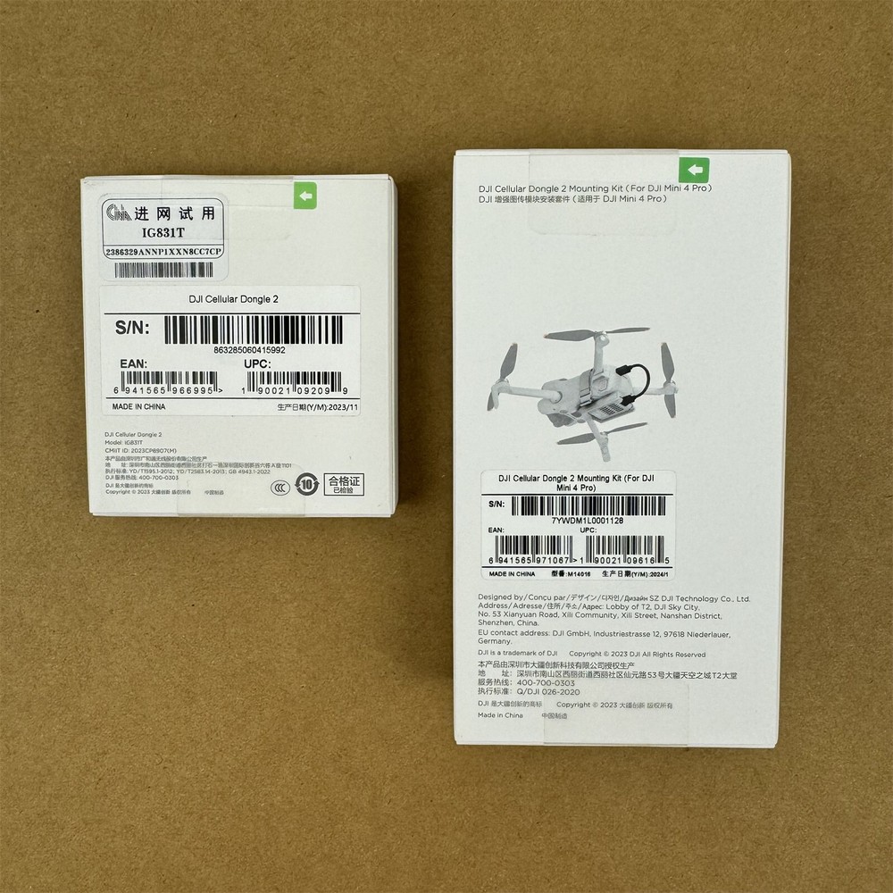DJI Cellular Dongle 2 & Mounting Kit For DJI Mini 4 Pro
