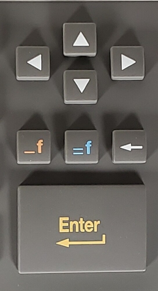 Intermec 2455 ABC Rubber Keypad replacement for Intermec 2455 Keyboard