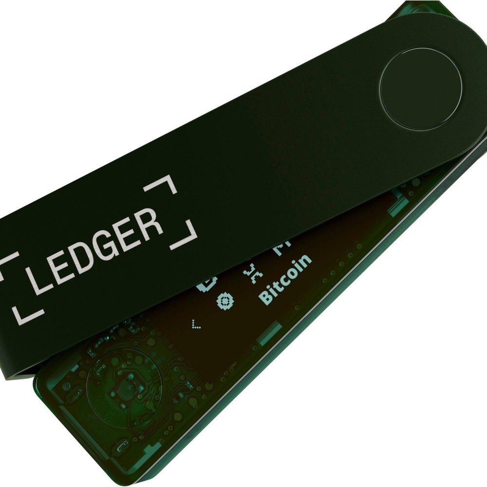 Ledger - Nano X Crypto Hardware Wallet - Bluetooth - Emerald Green
