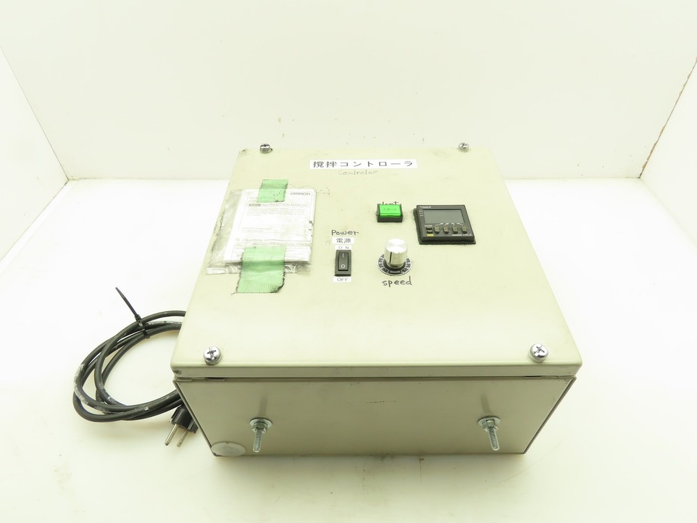 Omron H5CX DC Speed Controller Temperature Controller Custom Enclosure 12x12x6"