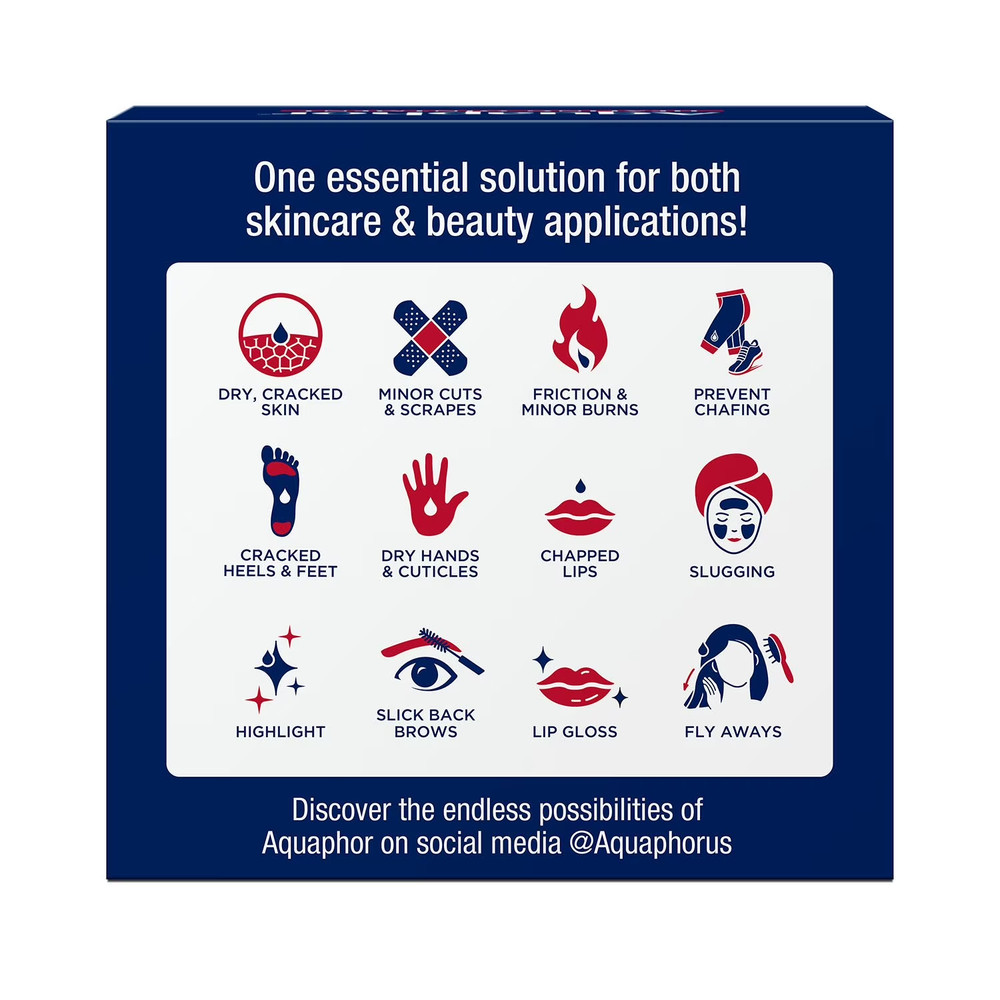 Aquaphor Advanced Therapy Healing Ointment Dual Pack