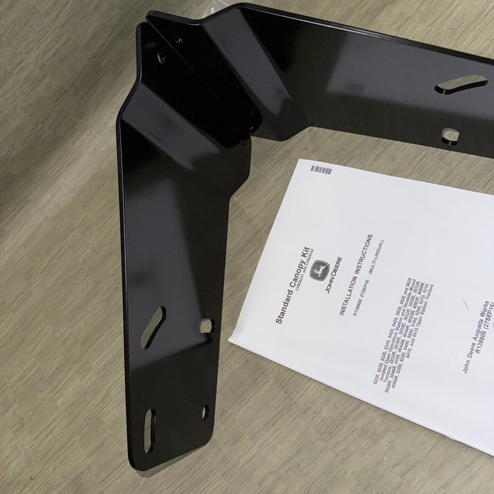 John Deere LVB25332 Canopy Mounting Bracket and Hardware Kit