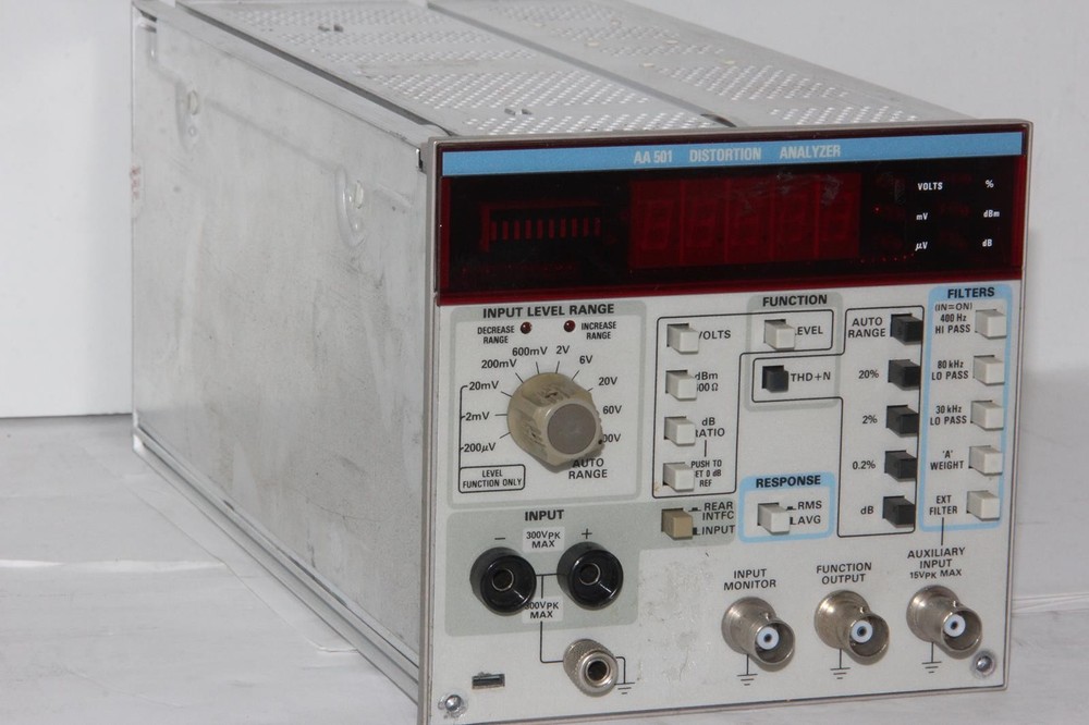 TEKTRONIX AA501 Distortion Analyzer