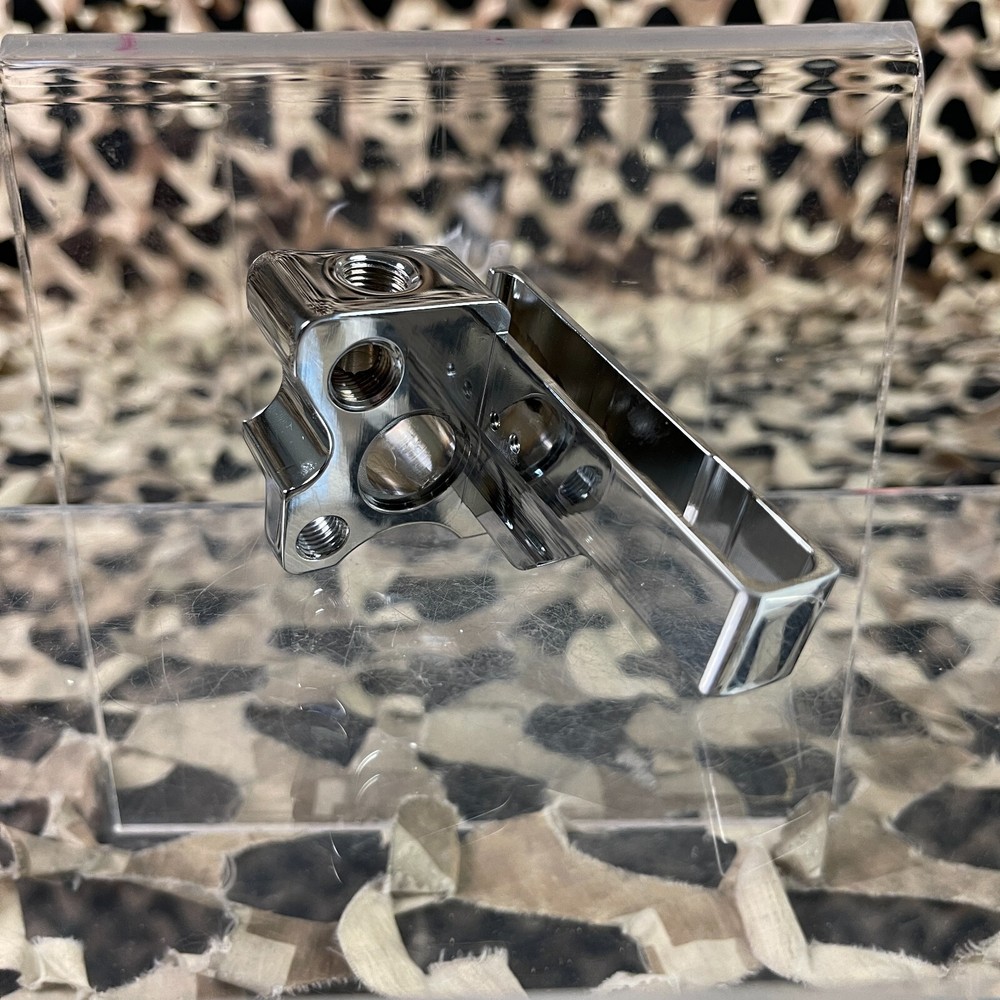 NEW ANS Autococker E-Frame Front Block - Chrome