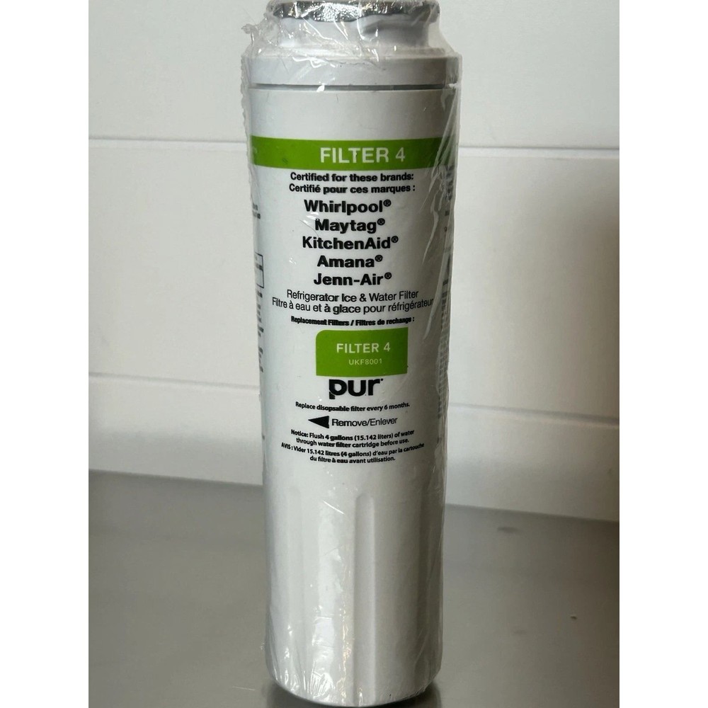 Pur Filter 4 UKF8001 Refrigerator Ice Water Filter Whirlpool Maytag KitchenAid