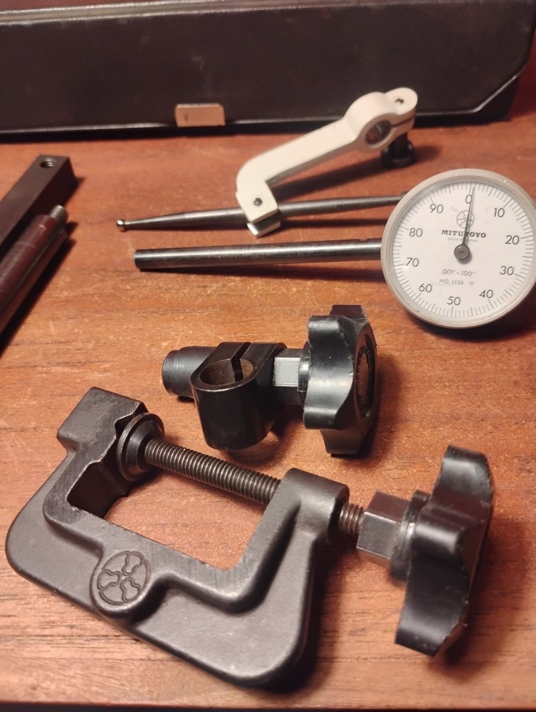 Mitutoyo No. 950-156 Dial Indicator Set *USED*