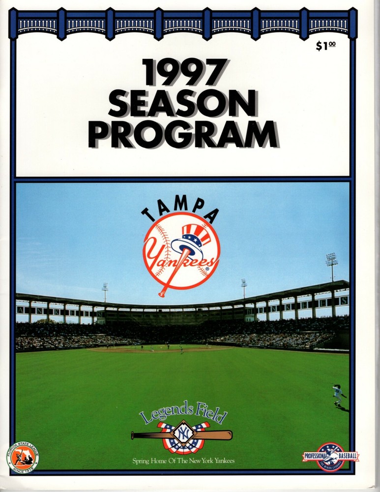 Tampa Yankees 1997 Season Program