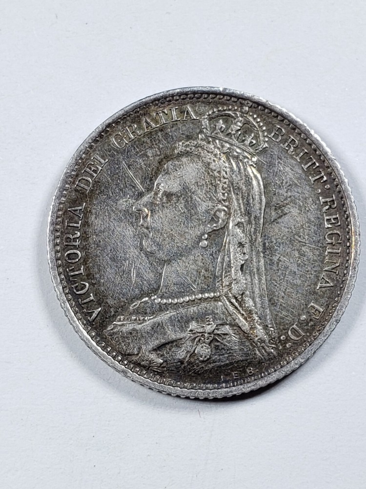 1887 Six Pence Great Britain