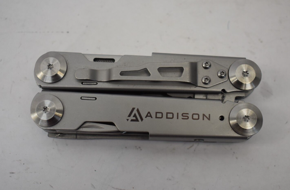 Cedar Creek Solutions Multi Tool 9 In 1 Addison Branded Pocket Size Folding