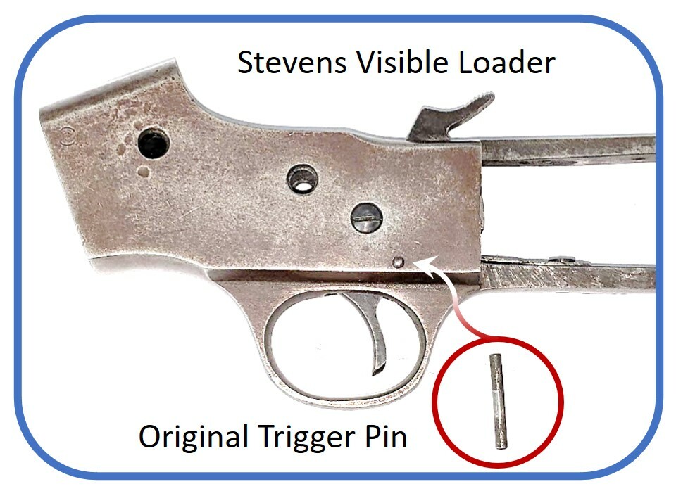 Original Trigger Pin for All Stevens Visible Loader Rifles