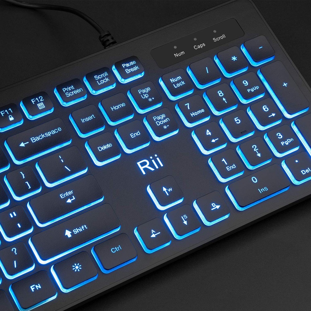 Three Colors Backlit Keyboard and , Wired Keyboard and Combo, USB Keyboard an...