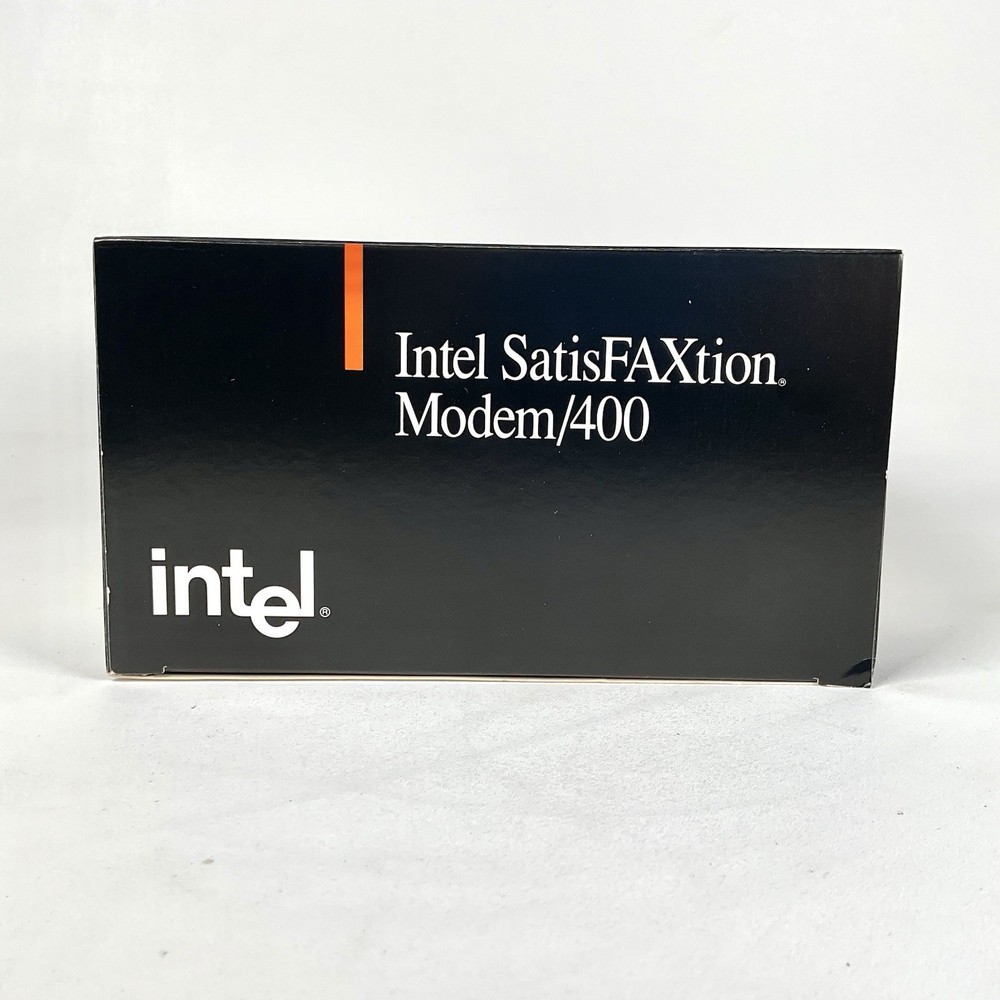 Intel SatisFAXtion Modem / 400 Internal 57,600 Bps Vintage Computing