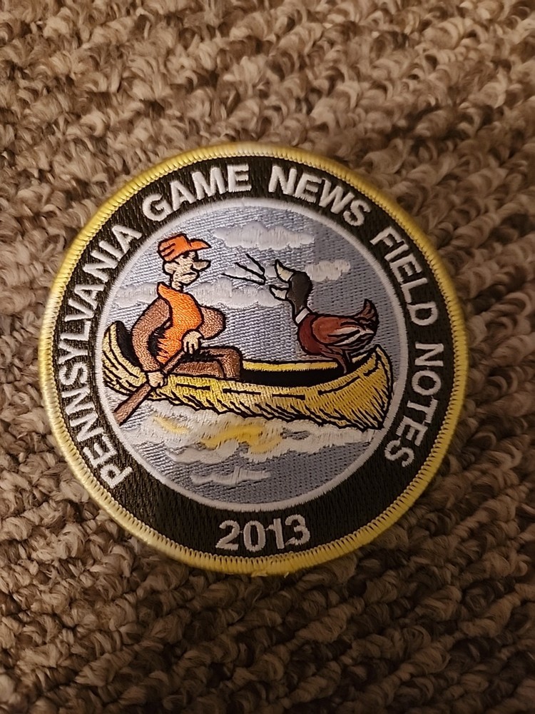 2013 Pennsylvania Game News Field Notes Patch