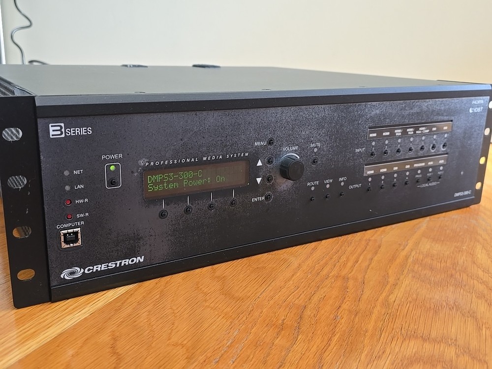 Crestron DMPS3-300-C 3-Series DigitalMedia Presentation System -Tested Working
