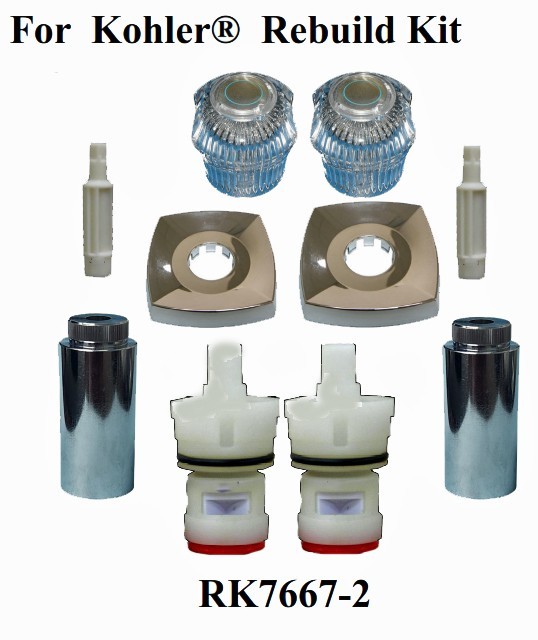 For Kohler Coralais 2 Handle Repair Kit