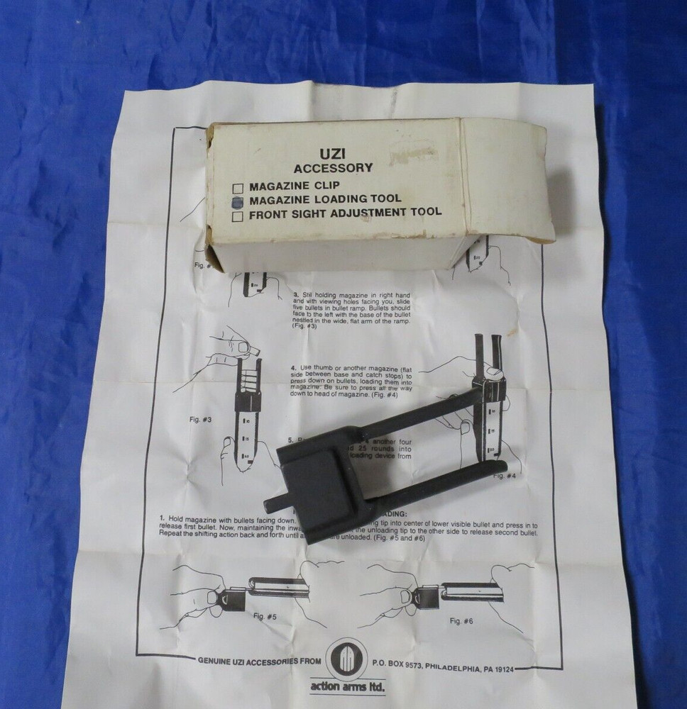Original Action Arms Magazine Loading Guide