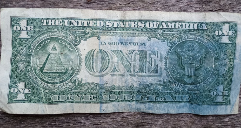 Dollar Ink Smear Error