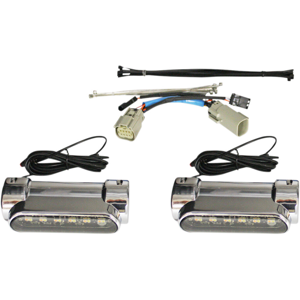 Custom Dynamics Engine Guard Light - Triglide - Chrome | CD-CB-AW-TKE-C