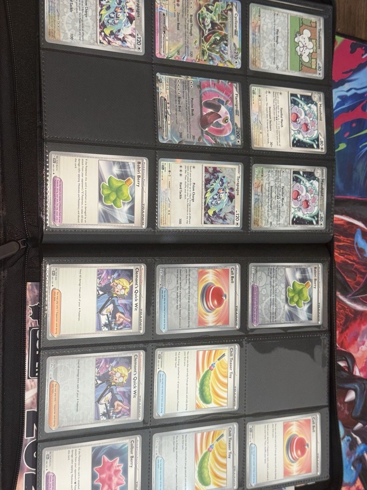 Surging Sparks Master Base Set w/ Reverse Holo 348 Cards W/ Binder!!