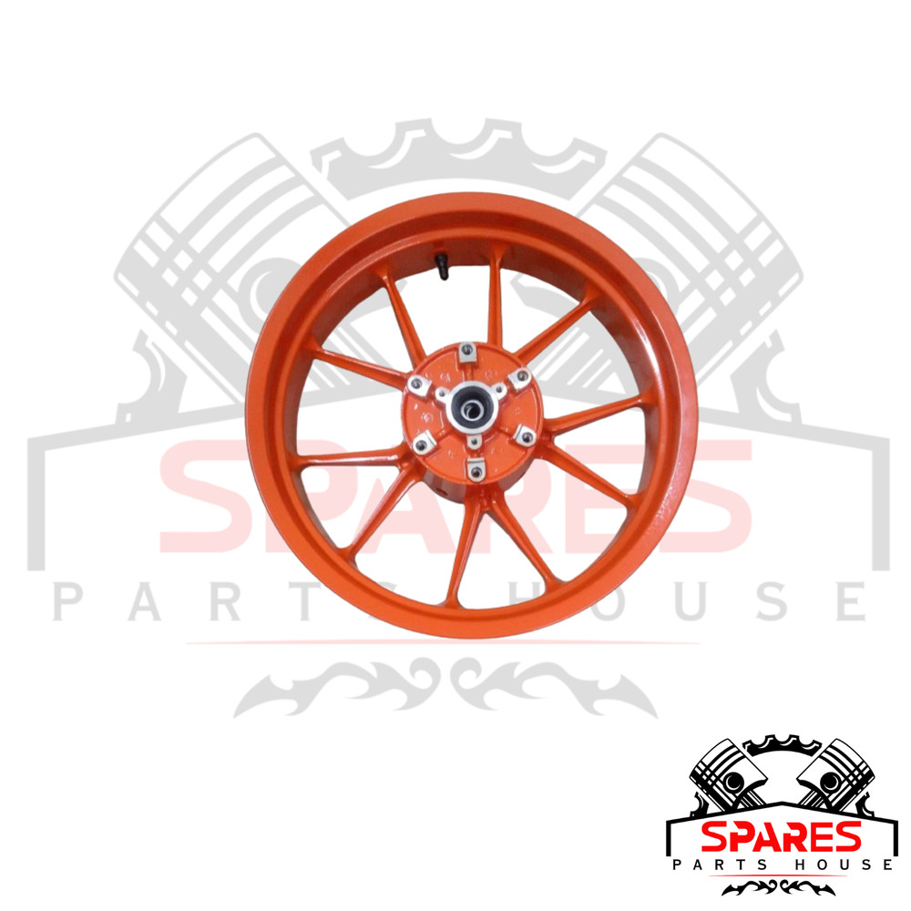 Rear wheel group fits KTM RC 200 2017-2021