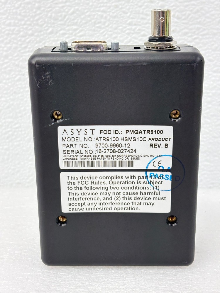 USED | ASYST ATR9100 / 9700-9960-01 Advantag9100 RFID Controller / Reader Module