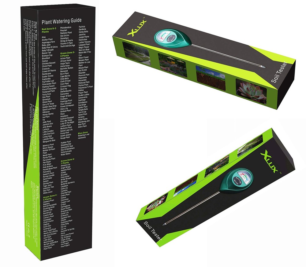 Xl Lux Soil Moisture Sensor Meter 2 Pack - Durable, Accurate