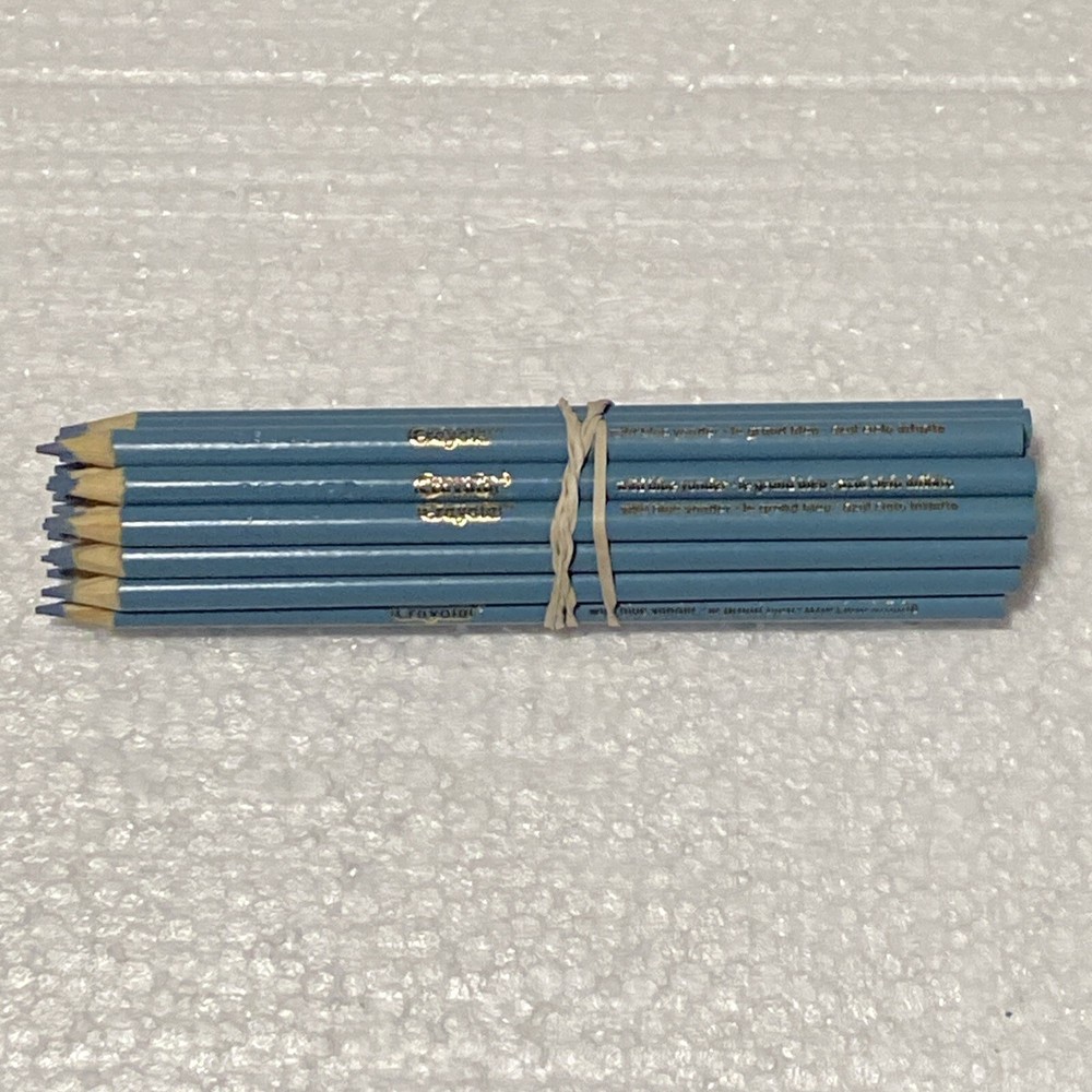 (20) Crayola Colored Pencils (wild blue yonder) BULK