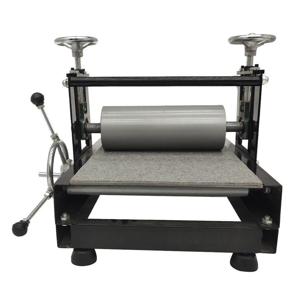 Intbuying Slab Roller Printmaking Machine Portable Tabletop 50*30cm