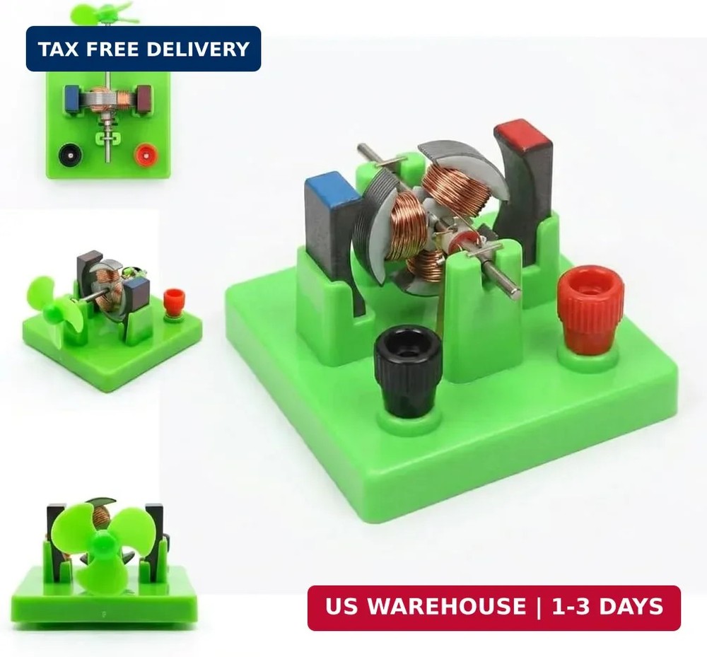 DIY DC Electrical Motor Assemble KIT - STEM Science Lab Educational Physics Lear