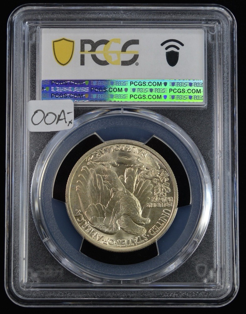 1935 Walking Liberty Half Dollar 50c- PCGS MS 65