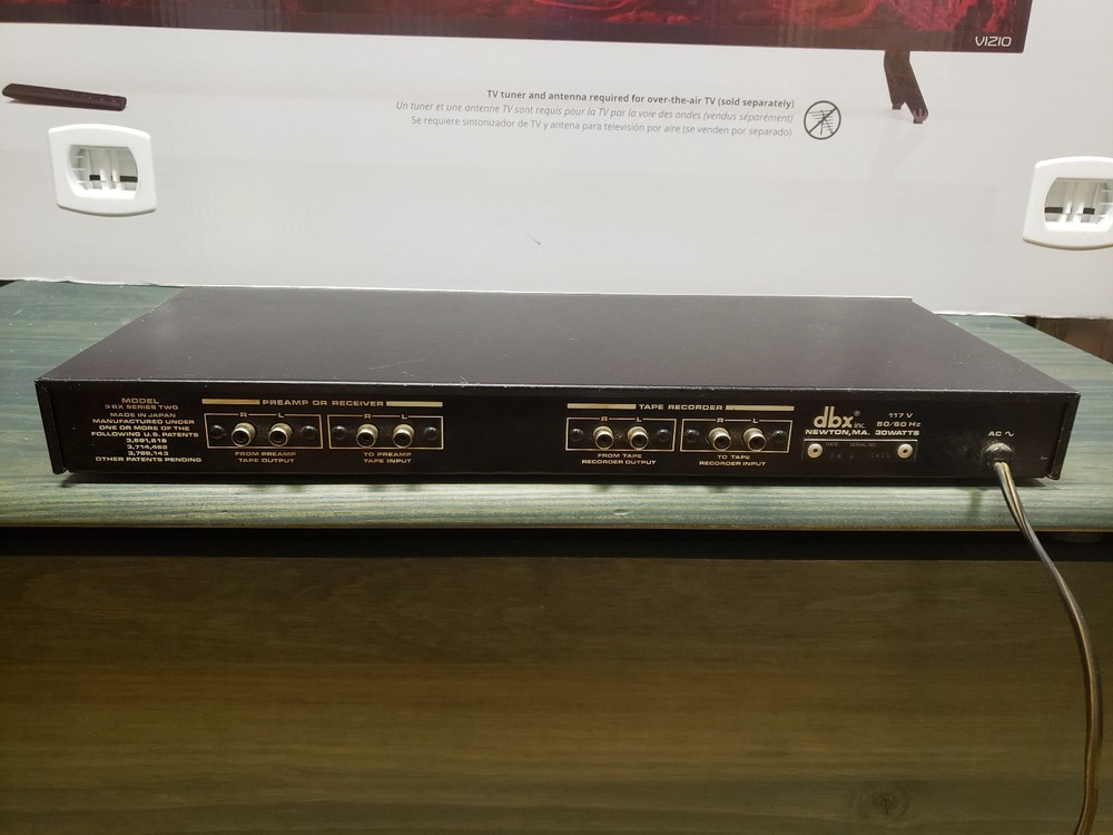 DBX 3bx Series Two II Dynamic Range Expander – Vintage Classic Unit - Working -