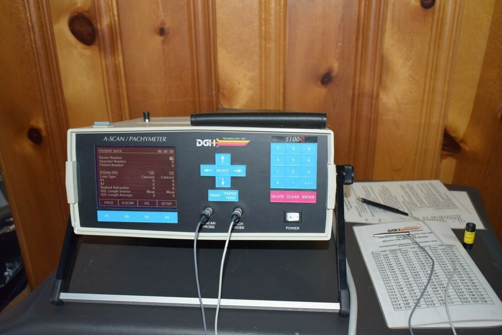 DGH 5100e A Scan Pachymeter IOL calculator