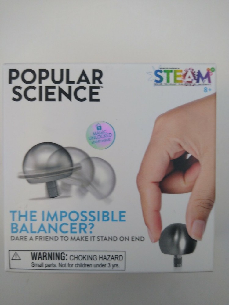 Popular Science The Impossible Balancer~New in Box~STEAM