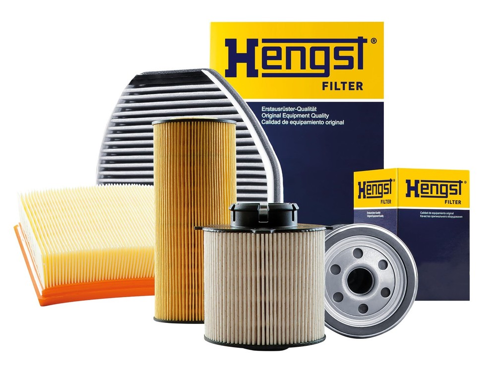Hengst E202H01 D34 Oil Filter White