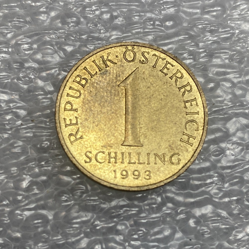 💚 AUSTRIA COIN 1 SCHILLING 1993