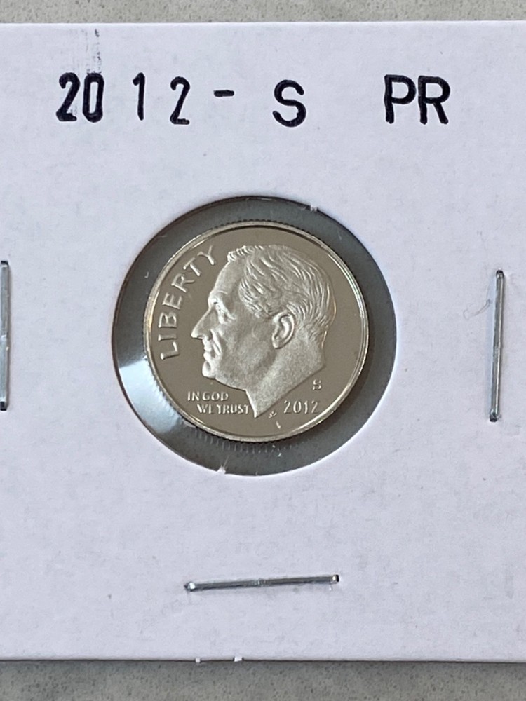 2012 S Proof Clad Roosevelt Dime