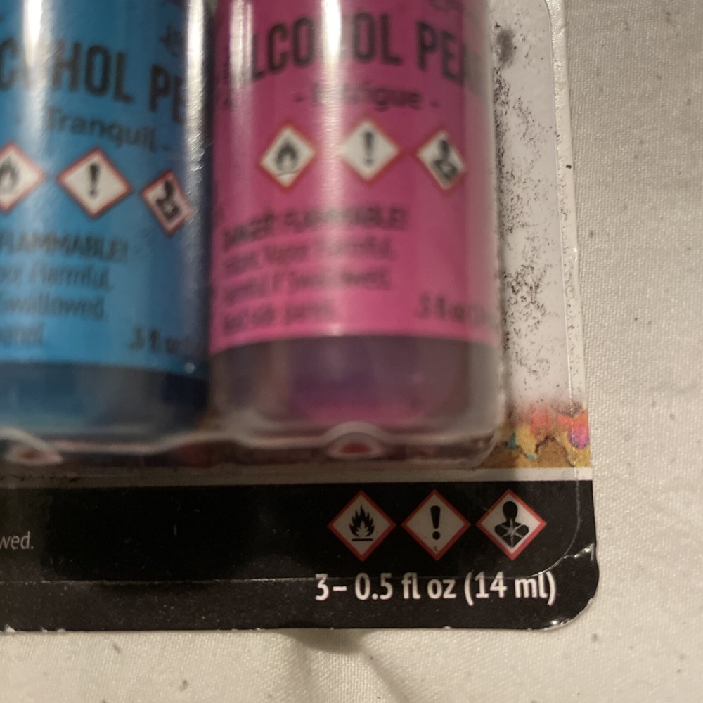 Alcohol Pearls Dye & Pigment Based, Multi-Surface Inks-Sublime/Tranquil/Intrigue