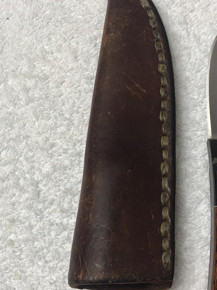 Vintage Well Made File Blank Sheath Knife