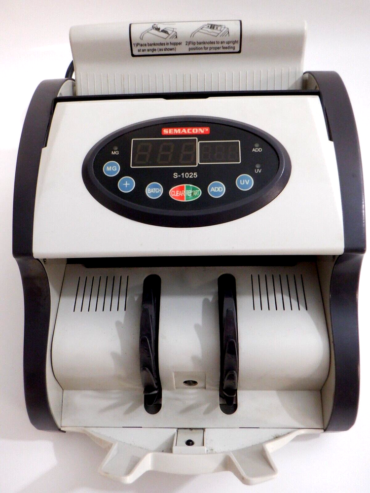 Semacon S-1025 Mini Series Compact Bill Counter