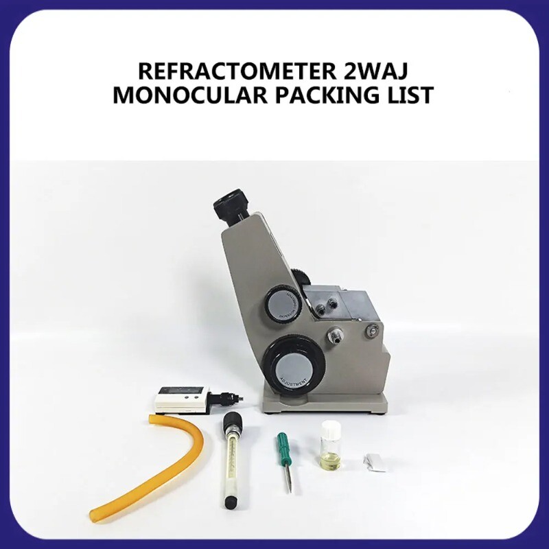 Sugar Concentration Meter 2WAJ Monocular Refractive Index Abbe Refractometer