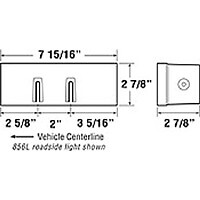 PETERSON M456L SUBMERSIBLE TAILLIGHT LEFT