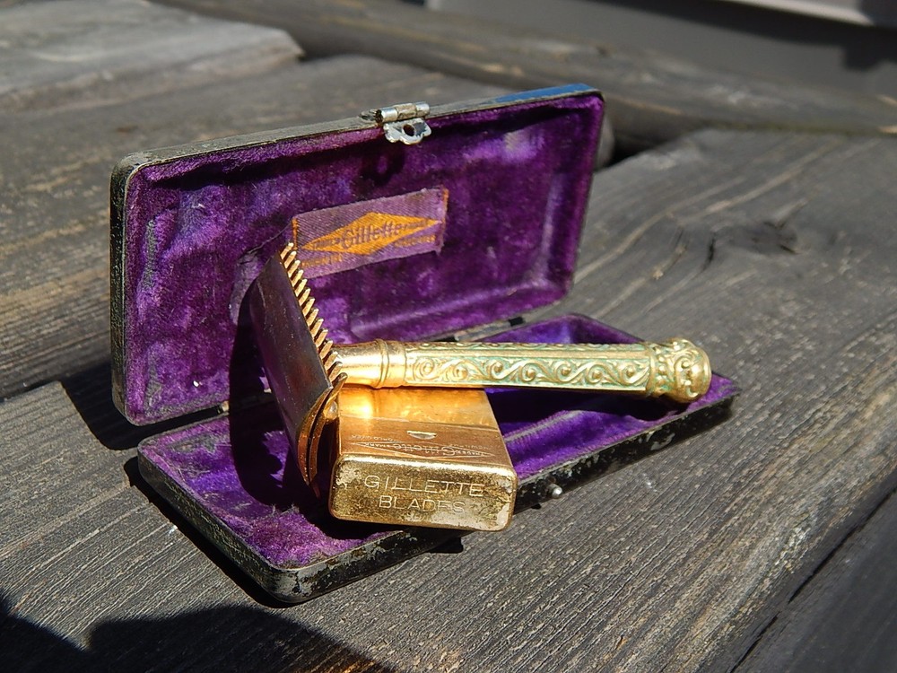 Vintage Gillette ABC pocket set