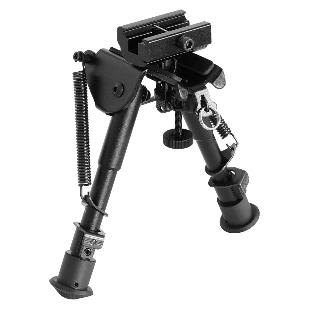 6-9 Inch Tactical Bipod Spring Return Horizontally Picatinny Rail Mount Adapter