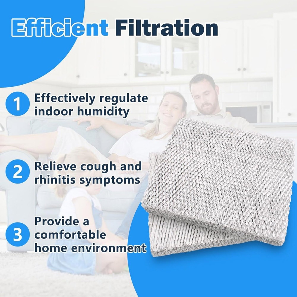 For Aprilaire 10 Replacement Filter Water Panel 2 Pack for Honeywell HE100A