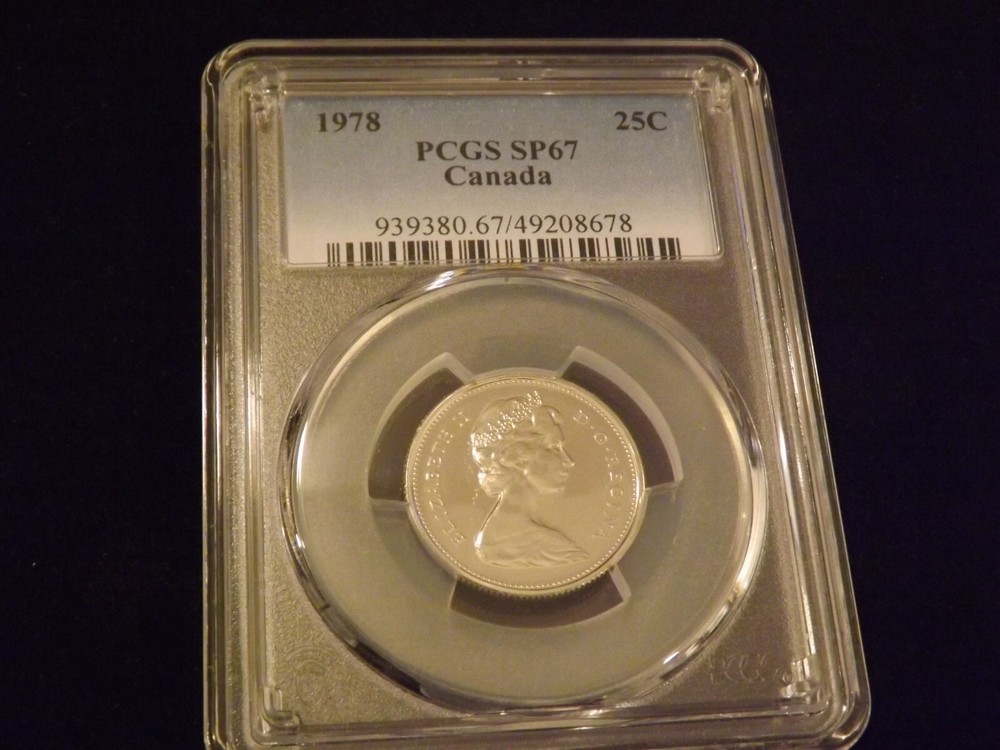 1978     25 C                 CANADA                           PCGS   PL 67