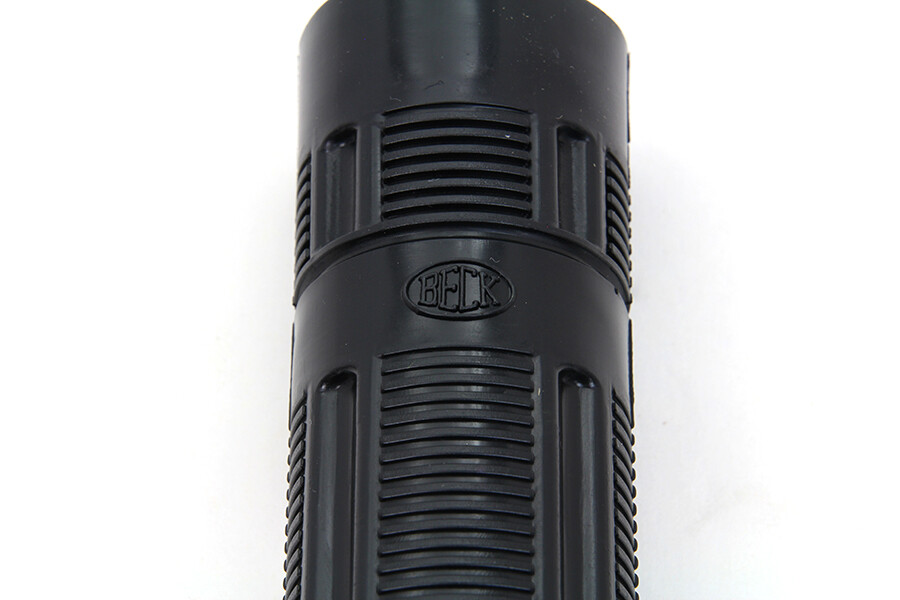 Black Beck Plastic Grip Set fits Harley Davidson
