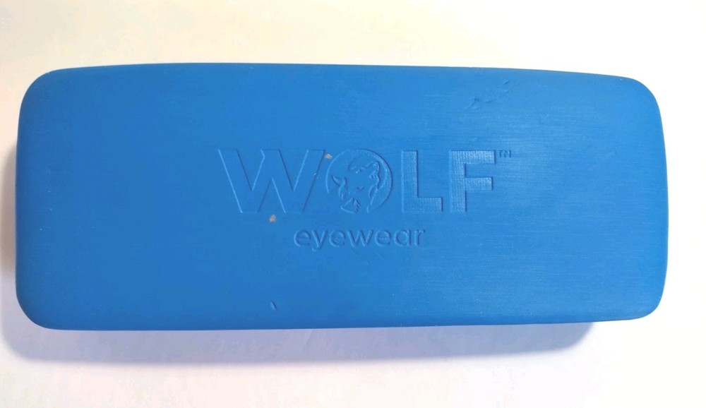 Andy Wolf Eyewear Case & Cleaning Cloth Blue